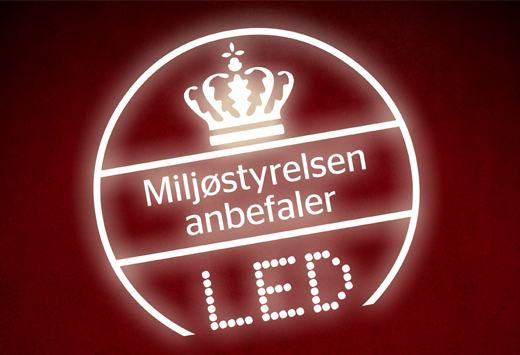 Miljøstyrrelsen anbefaler LED