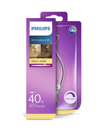 E14 - Philips Kerte LED (flamme) - 5W