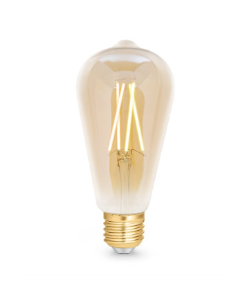 WiZ E27 Tunable White Edison Pære - Gylden - WiFi