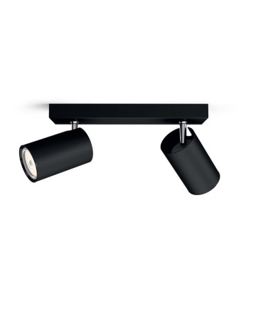 Philips myLiving Kosipo Spot LED 2 stk Sort