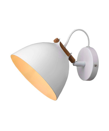 Halo Design - Århus Væglampe - Hvid Ø18cm