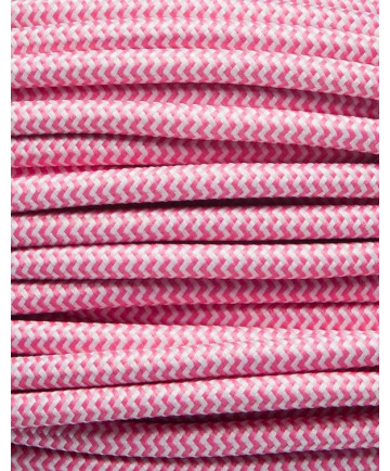 Pink zig-zag stofledning