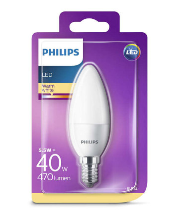 E14 - PHILIPS KERTE - 5,5W