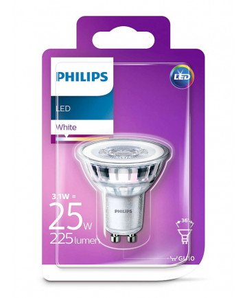 GU10 - Philips LED Spot 3.1W - 225lm (Lyskilder)