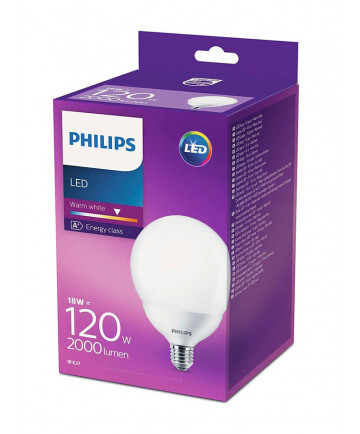 E27 - Philips LED Pære 18W - 2000lm (Lyskilder)