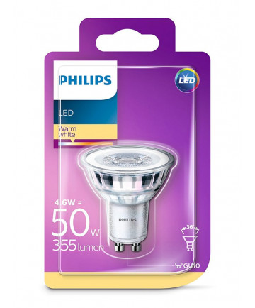 GU10 - Philips LED Spot 4.6W - 355lm (Lyskilder)
