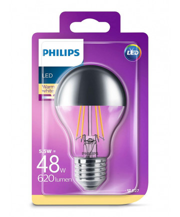 E27 - Philips LED Pære 5.5WW - 620lm (Lyskilder)