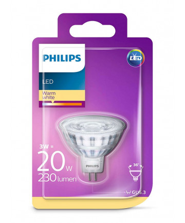 GU5.3 - Philips LED Spot 3W - 230lm (Lyskilder)