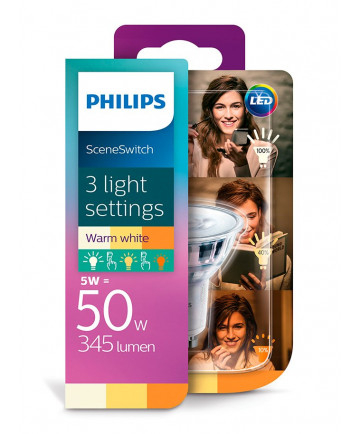 GU10 - Philips LED Spot 1.5-3.5-5W - 345lm (Lyskilder)