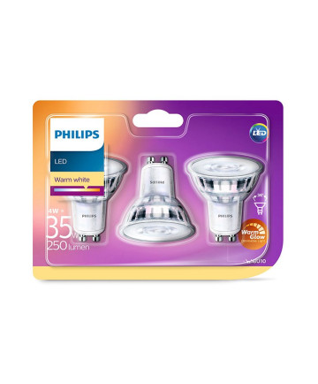 GU10 - Philips LED Spot 4W - 230lm 3-pak (Lyskilder)