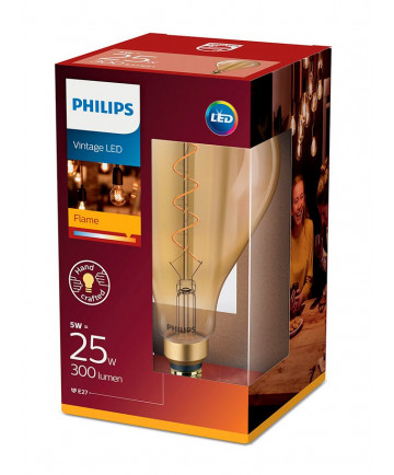 E27 - Philips LED Pære 5W - 300lm (Lyskilder)