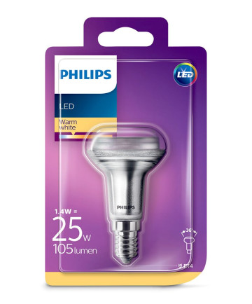 E14 - Philips LED Spot 1.4W - 125lm (Lyskilder)
