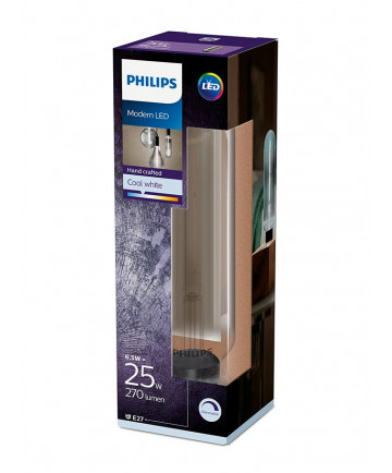 E27 - Philips LED Pære 6.5W - 270lm (Lyskilder)