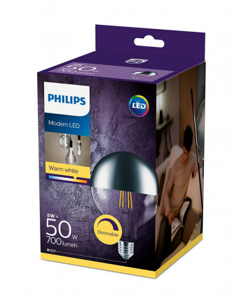 E27 - Philips LED Pære 8W - 700lm (Lyskilder)