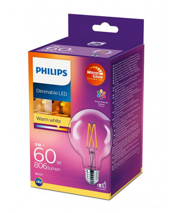 E27 - Philips LED Pære 9W - 806lm (Lyskilder)