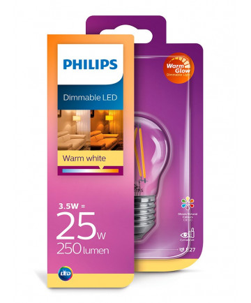 E27 - Philips LED Pære 3.5W - 250lm (Lyskilder)