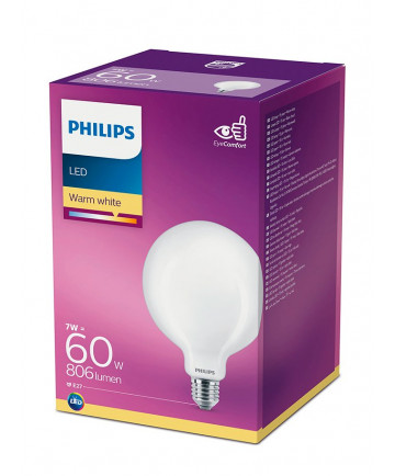 E27 - Philips LED Pære 7W - 806lm (Lyskilder)