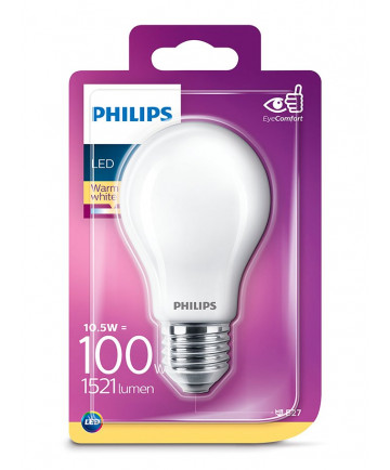 E27 - Philips LED Pære 10.5W - 1521lm (Lyskilder)