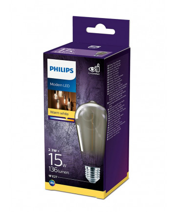 E27 - Philips LED Pære 2.3W - 136lm (Lyskilder)