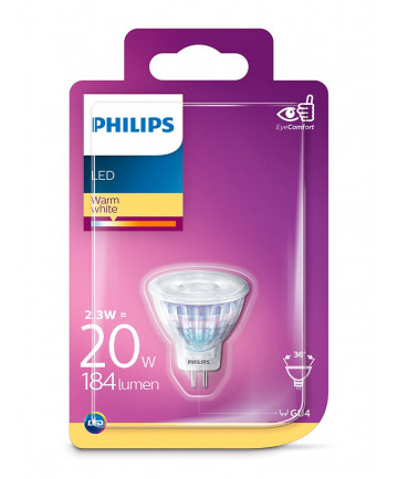 GU4 - Philips LED Spot 2.3W - 184lm (Lyskilder)