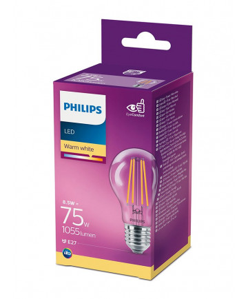 E27 - Philips LED Pære 8.5W - 1055lm (Lyskilder)