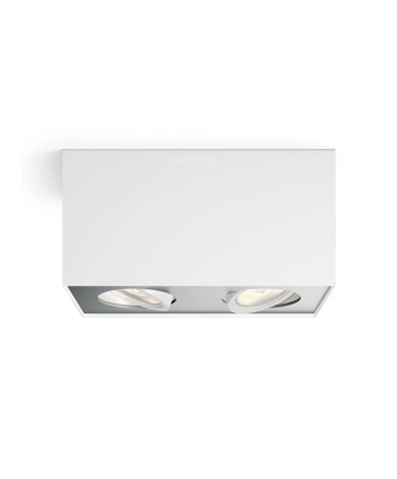 Philips myLiving Box Spot LED 2 stk Hvid