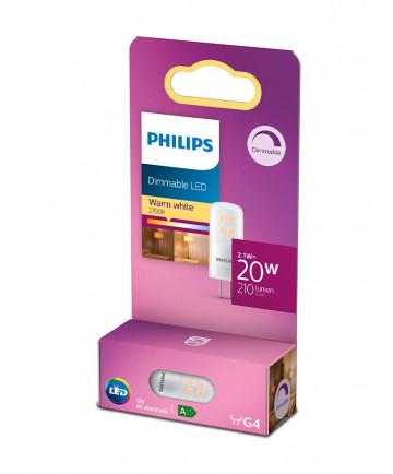 G4 - Philips LED Stiftpære 2.1W - 210lm 