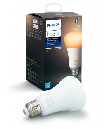Philips Hue Ambiance LED pære - E27 Hvid - BT