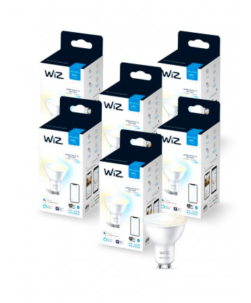 WiZ GU10 Tunable Whites - WiFi - 6 pak