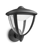 Philips myGarden Robin Væglampe LED op Sort