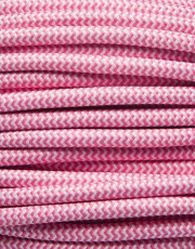 Pink zig-zag stofledning