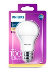 E27 - Philips LED Pære - Mat - 13W - 1521lm 