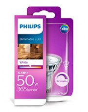 GU10 - Philips LED Spot 4W - 3000K - 345lm - CRI>90