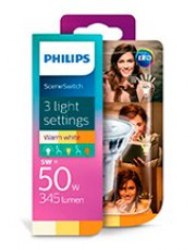 GU10 - Philips SceneSwitch LED Spot - 2700/2500/2200K