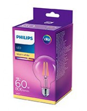 E27 - Philips LED Globe Pære 7W - 806lm 