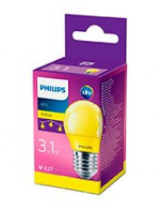 E27 - Philips LED Pære 3.1W - Gul