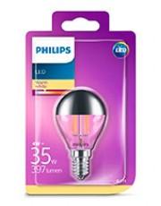 E14 - Philips LED Krone Pære - Mat - 4W - 397lm 
