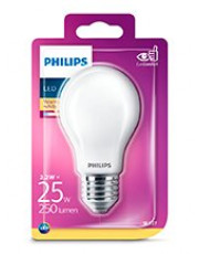 E27 - Philips LED Pære - Mat - 2.2W - 250lm 