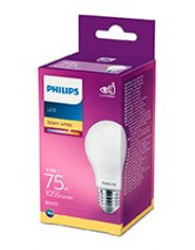E27 - Philips LED Pære - Mat - 8.5W - 1055lm 