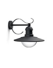 Philips myGarden Topiary Væglampe Sort