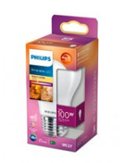 E27 - Philips Warm Glow LED Pære - Mat - Perfekt til PH5 lampen