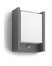 Philips myGarden Arbour Væglampe LED Grå m. sensor