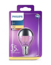 E14 - Philips LED - 4W - Topforspejlet