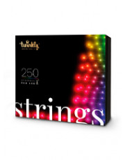 Twinkly Strings Lyskæde - Farvet lys - 20m - 250 Lys