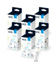 WiZ GU10 Tunable Whites - WiFi - 6 pak
