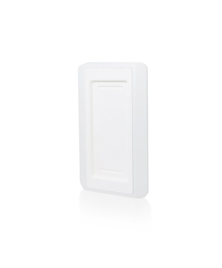 Pomolo fisso per porta SAGUATTI 173/80AB in alluminio argento lucido